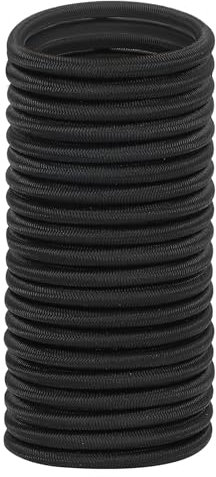 PATIKIL Cable Elástico de Choque Bungee 1/8 x50Ft Cable Elástico de Grado Marino de Poliéster para Silla de Gravedad Cero Kayak Camping Postes de Carga y Amarres