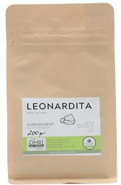 ALMICANNA: Leonardita Healthy Soil 200g - Humin- & Fulvinsäure Dünger - Erhöht mirkrobielle Vielfalt und verbessert Bodenstruktur im Living Soil