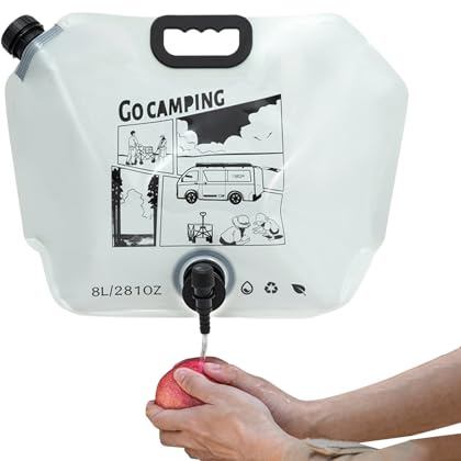 Générique Wassersack | Wanderrucksack für Camping, Wassertasche, tragbar, 8 l, große Kapazität, für Flüssigkeitszufuhr beim Radfahren, Wandern, Jagd und Reiten