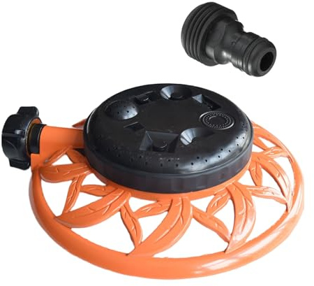HDOYTXXM ABS Automatic Garden Sprinkler 360 Grad Drehsprüht Geeignet Für Effizientes Anlagen Und Rasengartenwässerungslösung ABS Rasenbewässerungssystem