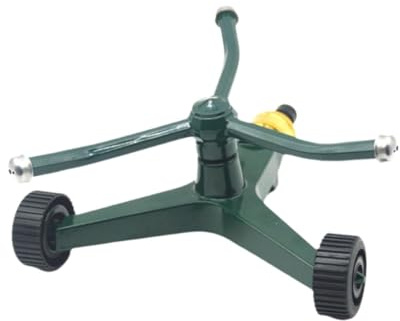 FytStycale Arroseur de Jardin en Métal Rotatif à 3 Bras pour L'arrosage du Jardin, de, de et de La Pelouse