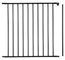 BabyDan Barrière Extension Large Flex Anthracite ( l x H: 72 x 71 cm)