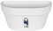 Elho Loft Urban Wall Basket 40 - Fioriera per Balcone esterno - Ø 39.3 x H 18.8 cm - Bianco/White