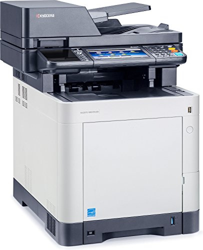 Kyocera Ecosys M6535cidn Farblaser-Multifunktionsgerät (Drucker,Scanner,Kopierer, Fax, 600 x 600 dpi, USB 2.0, Duplex)