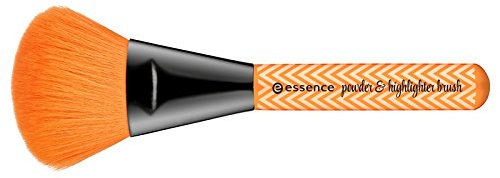 Essence make me pretty! if you Love Your life, life will love you back - Powder & highlighter brush Nr. 01 powder to the people! - Puder & Highlighter Pinsel einzigartige Fläche bietet eine größere Auftragsfläche als bei anderen Pinseln.