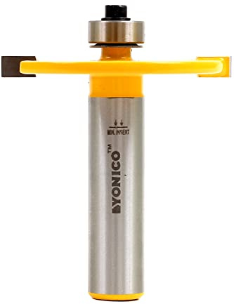 Yonico 14180 3/16-Inch Slot Cutter Router Bit 1/2-Inch Shank