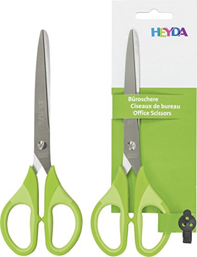 Heyda Universalschere Schere Soft Touch Colour Code, grün