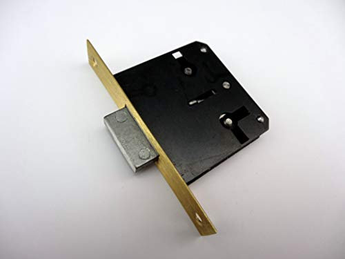 HERMAN - Cerradura Embutir Llave Laton Herman 30 Mm