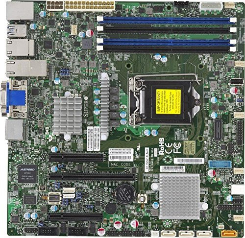 Supermicro X11SSZ-TLN4F server/workstation motherboard LGA 1151 (Presa H4) Intel® C236 microATX
