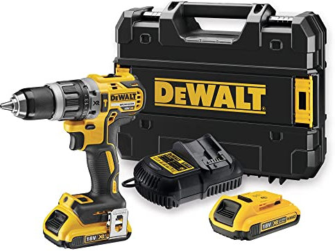 Dewalt DCD796D2-GB 18 V XR Brushless Compact Lithium-Ion Combi Drill