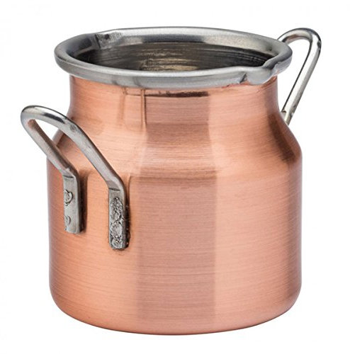 Utopia Tableware Copper Milk Churn 2.5oz / 70ml - Milk Server, Sauce Ramekin