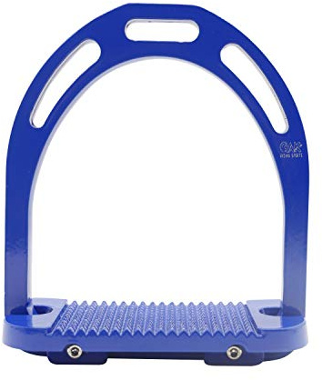 AK Aluminium-Steigbügel mit beschichteten Farben (11,9 cm, blau)