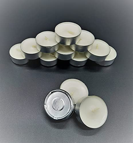 Teelichter Maxi Groß oder Standard Normal 4h / 8h Candles Kerzen Alu-Schale Teelicht Stövchen Weihnachtsdeko Deko Licht (Standard 4 Stunden, 200 Stück)