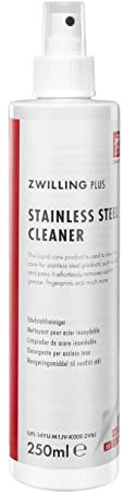 ZWILLING Plus Edelstahlreiniger Reinigung und Pflege, rund Flugrost, Öl, Fett, Fingerabdrücke