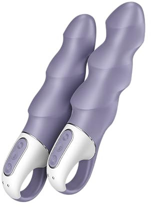 Satisfyer Air Pump Vibrator 1 | Intensiver G-Punkt-Vibrator Dildo mit 12 Vibrationsprogrammen | Aufpumpbare Spitze für Frauen | Sex-Spielzeug für Damen | Erotisches Toy