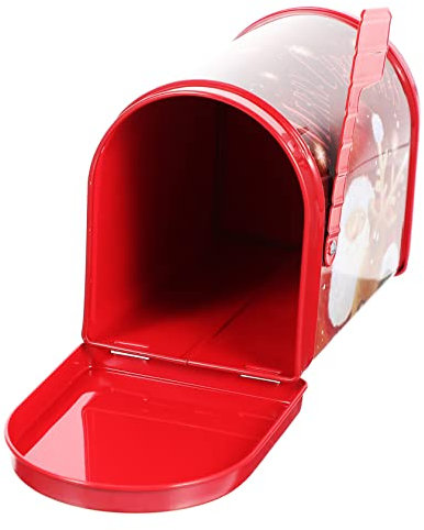 Mobestech Boîte De Rangement Métallique Pour Bonbons De Noël Boîte Décorative Légère Avec Couvercle Pour Organisation De Friandises De Fête