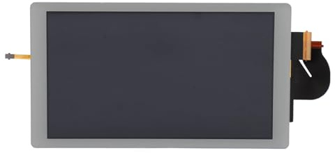 Zunate Écran de Remplacement, Panneau D'affichage LCD pour Lite, Gris Blanc, écran Tactile, rétroéclairé, Verre Résistant, Haute Résolution, pour Consoles Lite