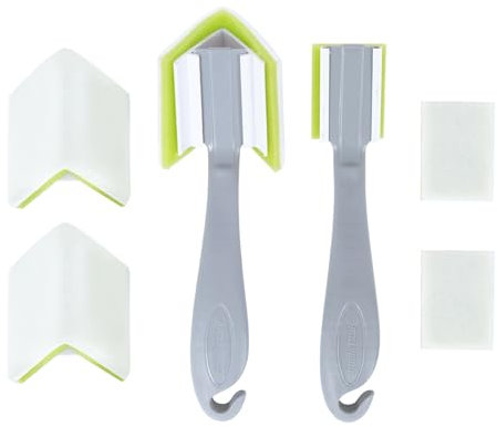 ROLLINGDOG Detail Farbpad Set - 6 teiliges Ecke Farbkissen Werkzeug Paint Edger Farbkantenwerkzeug für Wände, Detailmalerei, Zierleisten