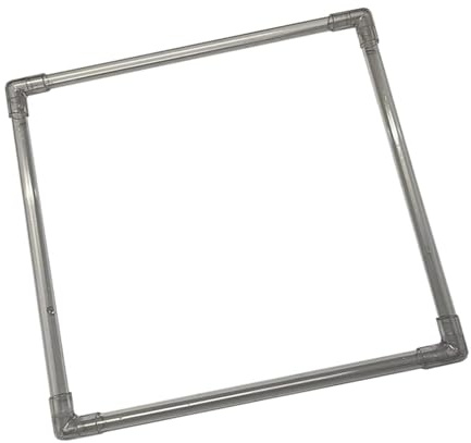 Aquarium Ring Floating for Plants - Square Aquarium Floating Plant Corral,Feeding Ring for Intercepts, Decorative Transparent Thick Design for Saltwater & Turtle Aquariums