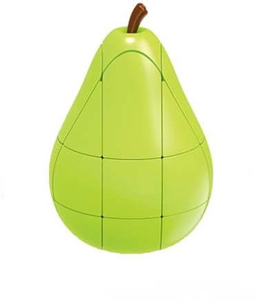 TaoLeLe Speed ​​Cube 3×3 Birne Zauberwürfel 1:1 Realistischer 3D-Fruchtwürfel Speziell Geformter Puzzlewürfel Lernspielzeug