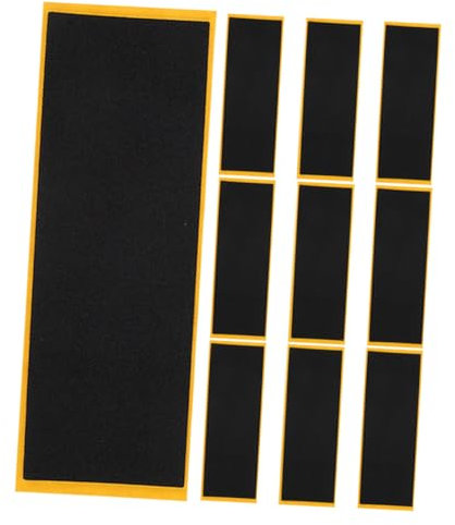 BESTonZON 10stücke Teiliges Anti-rutsch Schaumstoff-Grip Tape Für Fingerboards Langlebige Selbstklebende Finger Skateboard Aufkleber Für Verbesserten Halt Und Vielseitige Anwendung Bei Finge