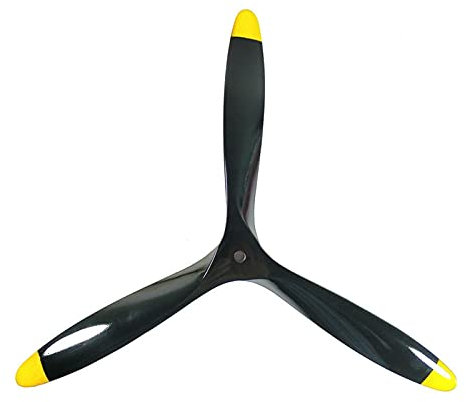 Pexorin 3 Blatt 14/15/16/17/18/20/21 Zoll Schwarz Gelb Buche Holz Propeller Propellerpropeller(15x10inch)