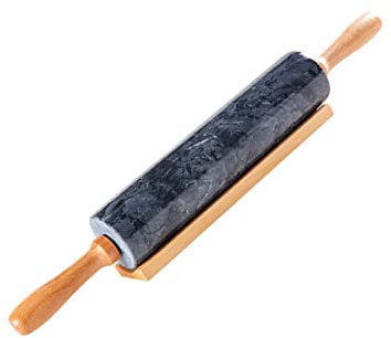 PRETYZOOM Rolling Pin Utensile Per Impasti Biscotti La Preparazione Dolci e Pasta Casa
