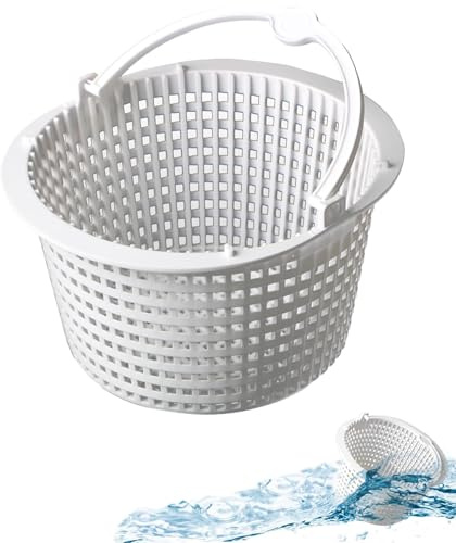 Générique Panier Skimmer Piscine 19 cm – Filtre Skimmer Piscine Panier Durable,Accessoire De Remplacement pour Nettoyage Efficace De La Surface De l'eau, Durable Et Facile à Installer