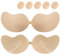 HonexCesng Reggiseno Adesivo, Reggiseno Invisibile Push Up, Reggiseno Adesivo Push Up, Reggiseno Silicone Adesivo,Reggiseno Adesivo Invisibile (IT, Taglia della Coppa & Taglia della Fascia, B, Beige)