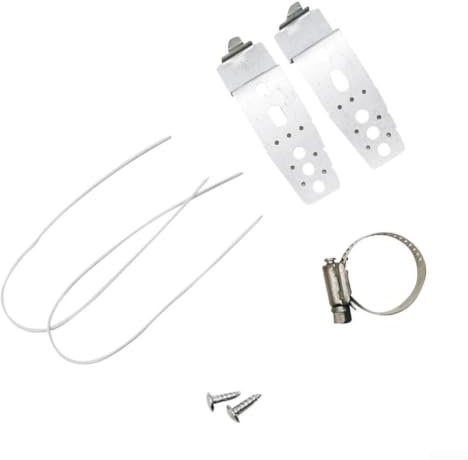 Kit staffa di montaggio anteriore per lavastoviglie Bosch per Siemens per neff - Set di fissaggio in acciaio inox con viti per installazione integrata sotto il bancone