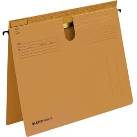 Leitz Hängehefter SERIE 18, kfm. und Amtsheftung, Natronkarton, naturbraun