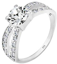 Elli Bague Cristal Argent 925