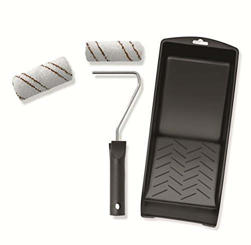 Color Expert 86951750 Maler-Set mit Farbroller und Behälter, 4-teilig