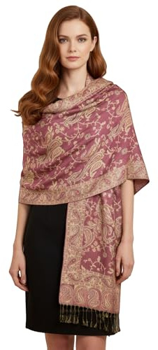 PASKMLNA Damen Paisley Pashmina Schal,Stola
