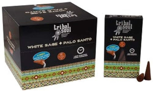Incesne Tribal Soul Backflow – Salvia Bianco + Palo Santo – Venduto da 1