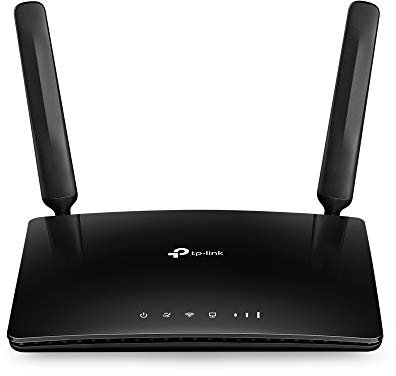 TP-Link TL-MR150-4G LTE Router (Cat 4), Router 4G Velocidad hasta 300Mpbs, MicroSim, 3xPuertos Ethernet LAN/WAN, Antena Desmontable, Plug&Play