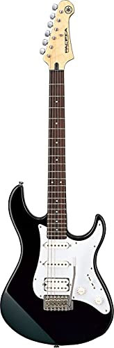 Yamaha Pacifica 012 Chitarra Elettrica - Chitarra 4/4 in Legno (64,77 cm, scala da 25,5) - 6 Corde, Selettore Pickup a 5 posizioni, Nero