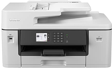 BROTHER MFC-J6540DW Kabelloser Farbtintenstrahldrucker, A4, 10,2 cm 1 (Drucken/Kopieren/Scannen/Faxen), WLAN/USB/NFC, A3 Drucken/Kopieren/Scannen, UK-Stecker