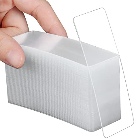 210 Pièces Ruban adhésif double face extra fort, Ruban adhésif multifonctionnel et réutilisable transparent lavable Nano Tape Fixation de divers objets dans Voitures, Cuisine, Domicile ou Bureau