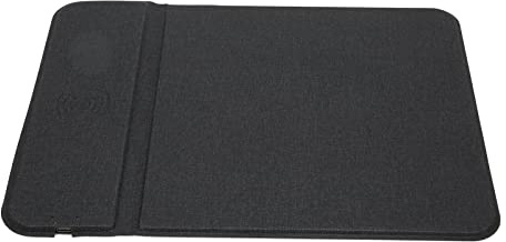 Sxhlseller Charging Mouse Pad Mat, 15W Fast Qi Phone Charger Mouse Mat Compatible for S7 S7edge S8 S9 S10 for IOS 8 8Plus X XS, Desk Mouse Pad with Non Slip Base for Home Office Work