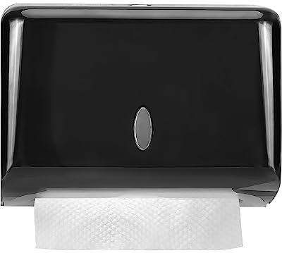 Dispenser Carta Asciugamani,Dispenser Salviette Bagno da Muro Tovaglioli Piegati a Z ed Intercalati Dispenser Asciugamani Carta Può Contenere Fino A 200 Fogli