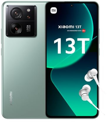 XIAOMI 13T-144Hz AMOLED, 5000mAh 67W, Leica camera, 8+256GB, Meadow Green