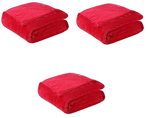 Garneck 3St Welpendecken für kleine Hunde Junge übergroßes Sofa Matte Kindercouch rosa Couch einfarbige Haustierdecke Flanell Haustierbettwäsche gemütlich Katzendecke Schlafsofa Sofadecke