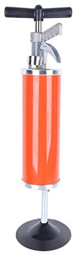 Desatascador WC,Bomba de limpieza de pistón de aire comprimido aspirador drenaje limpiador para drenaje de agua 30 a 130 Mm,Limpieza de tuberías para baño cocina inodoro