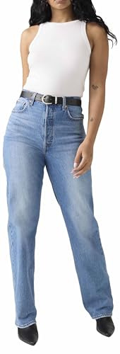 Levi's Ribcage Full Length, Jeans Mujer, Dance Around, 28W / 30L