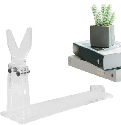 Guun Stand – Support de pistolet en acrylique | HandGuun | Support de visée | Cinq vitrines réglables en hauteur pour tir, accessoires d'armes de poing, affichage d'armes à air comprimé et nettoyage