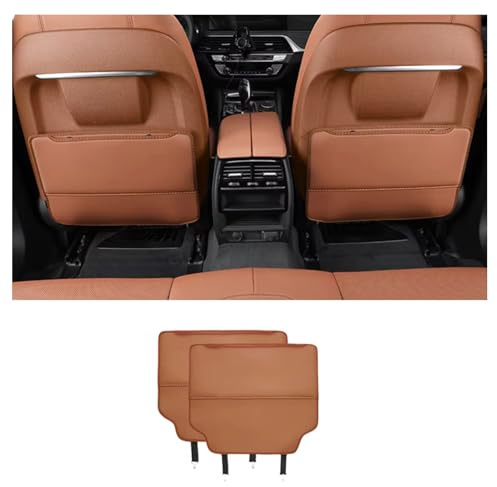 YLWDKORR Autositz Organizer für Mercedes Benz CLA-Klasse C117 2013-2025 Autositz-Rückenlehnenschutz, Trittschutzpolster, Aufbewahrungstasche