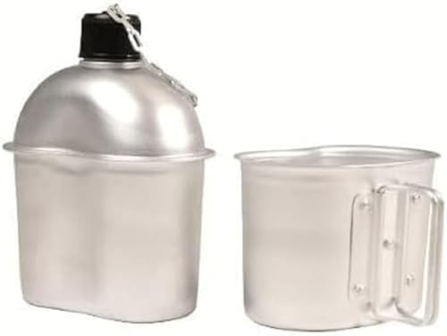 Mil-Tec Unisex - Adulto Bottiglia 18625100 Trasparente, Taglia Unica