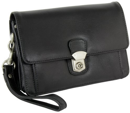 Ledershop24 Branco Business Herren Handgelenktasche Herrentasche Tasche schwarz | braun | natur Leder - sehr hochwertig