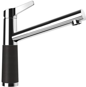 Schock Küchenarmatur SC-510 Onyx – Hochdruck Armatur CRISTALITE mit Festauslauf und Standard Norm-Anschlüssen
